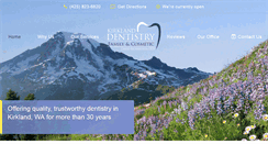 Desktop Screenshot of kirklanddentistry.net